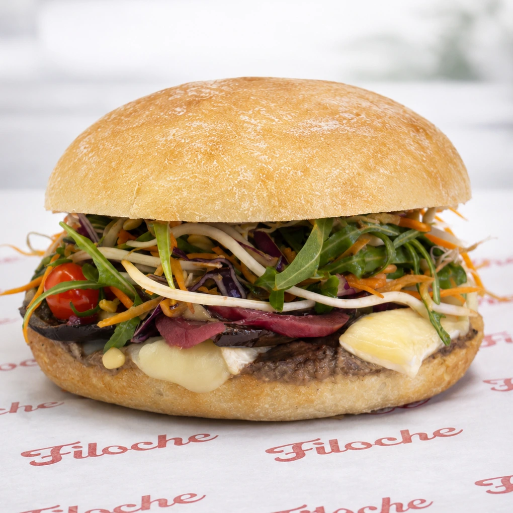 Le Chèvre round bun
